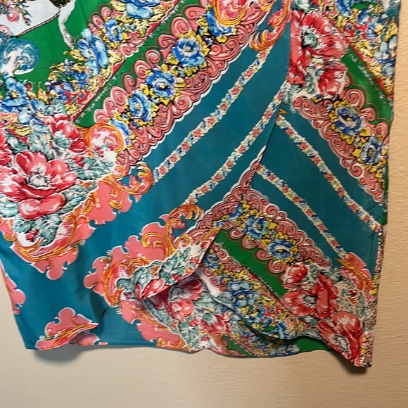 Maeve Carousel Wrap Skirt - Picture 3 of 6